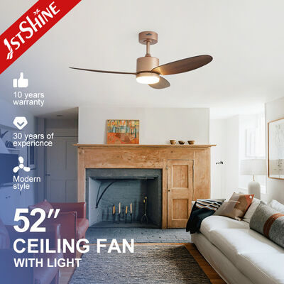 Harga yang bagus DC LED Ceiling Fan Produsen Rose Gold High Speed Energy Saving On line