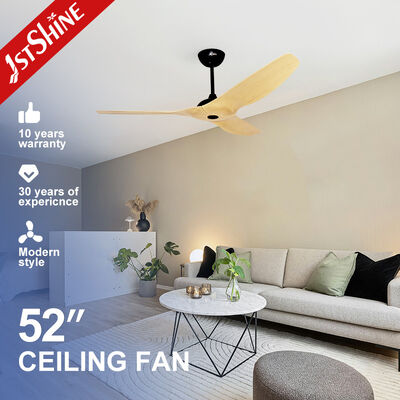 Harga yang bagus Remote Control 220v 3 Blade Ceiling Fan Dengan Led Light 6 Kecepatan On line